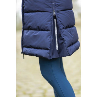 Piumino lungo senza maniche Misty HKM Blu scuro