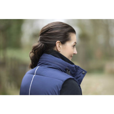 Piumino lungo senza maniche Misty HKM Blu scuro