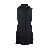 Piumino lungo senza maniche Misty HKM Nero Piumino lungo senza maniche Misty HKM Nero