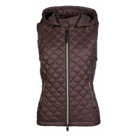Gilet imbottito senza maniche Stella HKM Marrone scuro Gilet imbottito senza maniche Stella HKM Marrone scuro