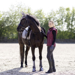 Gilet imbottito senza maniche Stella HKM Gilet imbottito senza maniche Stella HKM