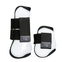 Paraglomi e protezioni per pastorali set di 4 HKM Bianco / nero