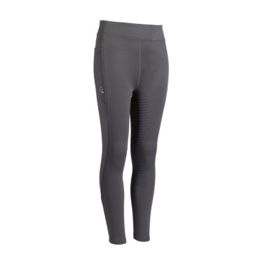 Leggings Alice Kids con fondello integrale in silicone HKM Verde scuro