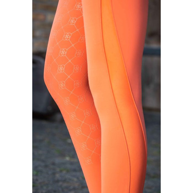 Leggings Edinburgh Mesh con fondo integrale in silicone HKM Leggings Edinburgh Mesh con fondo integrale in silicone HKM