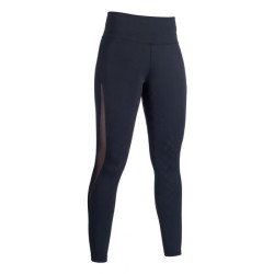 Leggings Edinburgh Mesh con fondo integrale in silicone HKM Nero Leggings Edinburgh Mesh con fondo integrale in silicone HKM Nero