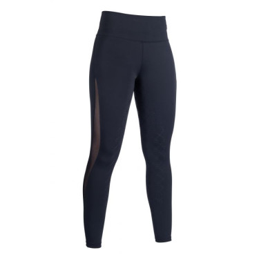 Leggings Edinburgh Mesh con fondo integrale in silicone HKM Nero Leggings Edinburgh Mesh con fondo integrale in silicone HKM Nero