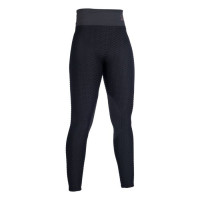Leggings Edinburgh Shape con rinforzi in silicone HKM Nero