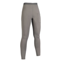 Leggings Flow con fondo interamente in silicone HKM Verde oliva