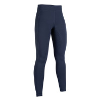 Leggings Flow Reflective con fondo interamente in silicone HKM Blu scuro