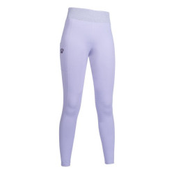 Leggings Lavender Bay con ginocchiere in silicone HKM Leggings Lavender Bay con ginocchiere in silicone HKM