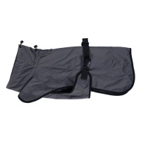 Cappotto per cane Buddy con fodera in pile HKM Grigio scuro