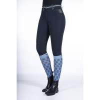 Pantaloni Bloomsbury fondo integrale Belmtex HKM Blu scuro