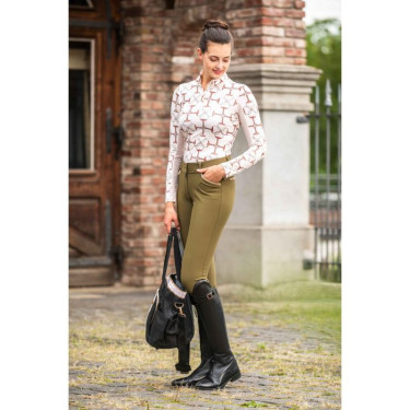 Pantaloni Edinburgh con fondo integrale in silicone HKM Pantaloni Edinburgh con fondo integrale in silicone HKM