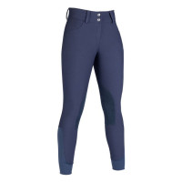 Pantaloni Hunter con rinforzi in Alos HKM Blu scuro