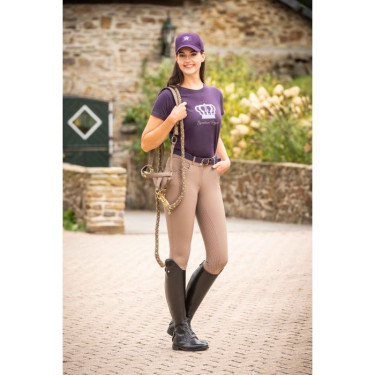Pantaloni Lavender Bay con fondo in silicone integrale HKM Talpa Marrone