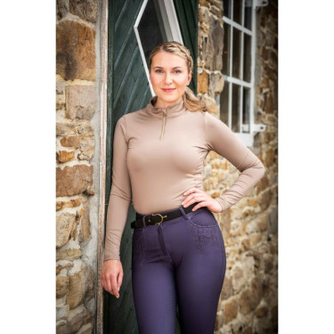Pantaloni Lavender Bay con fondo in silicone integrale HKM Pantaloni Lavender Bay con fondo in silicone integrale HKM
