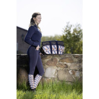 Pantaloni Luna con fondo integrale in silicone HKM Blu scuro