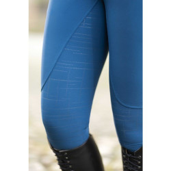 Pantaloni Port Royal con fondo integrale in silicone HKM Blu scuro