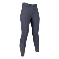 Pantaloni Rosewood con fondo integrale in silicone HKM Grigio Pantaloni Rosewood con fondo integrale in silicone HKM Grigio