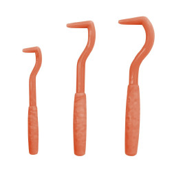 Set di 3 pinzette per zecche Hippotonic Set di 3 pinzette per zecche Hippotonic