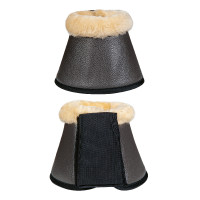 Campanelle Comfort Premium Pelliccia HKM Grigio scuro Campanelle Comfort Premium Pelliccia HKM Grigio scuro