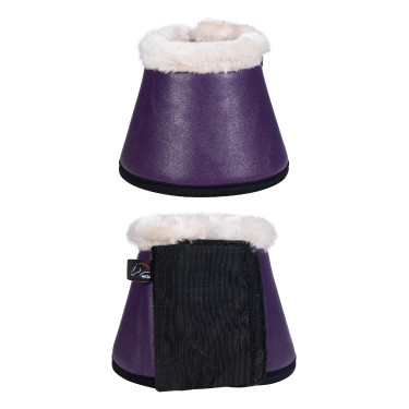 Campanelle Comfort Premium Pelliccia HKM Lilla scuro Viola