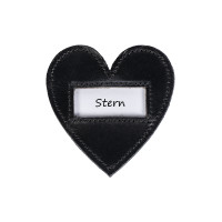 Etichetta per testiera Hobby Horsing HKM Nero