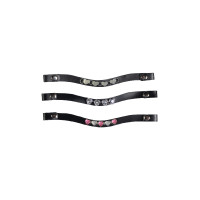 Frontali Hobby Horsing set di 3 HKM Rosa / argentato