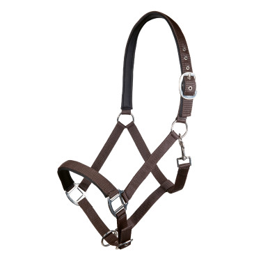 Capestro Charming fodera morbida HKM Marrone