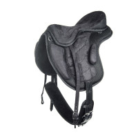 Sella senza arcione HKM Nero Sella senza arcione HKM Nero
