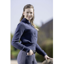 Felpa Lyon HKM Blu scuro