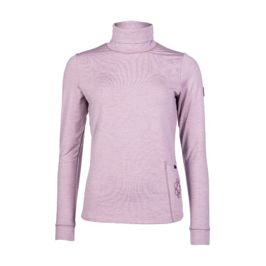 Maglietta a maniche lunghe con collo alto Arctic Bay HKM Malva Viola