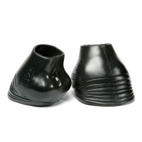 Stivali in gel per zoccoli Acavallo Nero