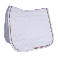 Tappeto Rosegold Glamour Style HKM Bianco