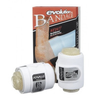 Fasce combinate Acavallo in gel ed elastico Nero