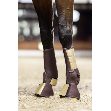 Campanelle softoprene Colour Pro HKM Marrone scuro Campanelle softoprene Colour Pro HKM Marrone scuro