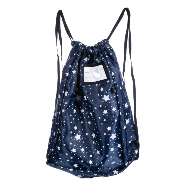 Borsa per il trasporto Hobby Horsing HKM Blu navy stelle