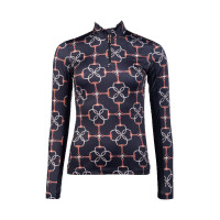 T-shirt tecnico Edinburgh HKM maniche lunghe Nero