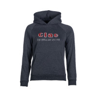 Felpa con cappuccio Ruby HKM Grigio scuro mélange