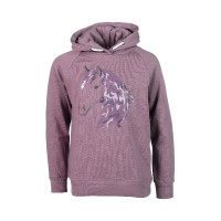 Felpa con cappuccio Alva HKM Bambini Malva