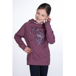 Felpa con cappuccio Alva HKM Bambini Lilla