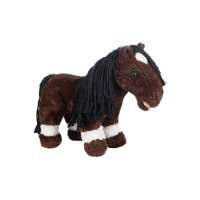 Peluche HKM Cuddle Pony Marrone scuro Peluche HKM Cuddle Pony Marrone scuro
