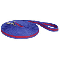 Longe voor werk Soft 8 m HKM Blu reale / rosso Longe voor werk Soft 8 m HKM Blu reale / rosso
