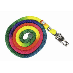 Lunga Multicolore con moschettone antipanico HKM Lunga Multicolore con moschettone antipanico HKM