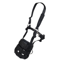 Capezzina con museruola HKM Nero Capezzina con museruola HKM Nero