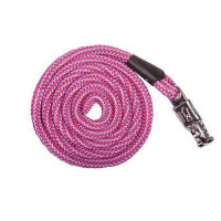 Lunga Aachen con moschettone antipanico HKM Rosa acceso / lilla Lunga Aachen con moschettone antipanico HKM Rosa acceso / lilla
