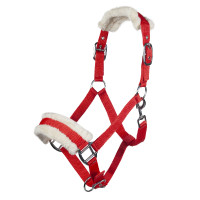 Capezzina Bischofshofen imbottitura Teddy HKM Rosso