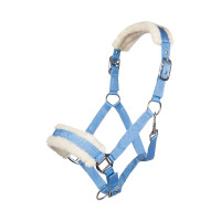 Capezzina Bischofshofen imbottitura Teddy HKM Azzurro cielo Blu Capezzina Bischofshofen imbottitura Teddy HKM Azzurro cielo Blu