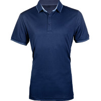 Polo voor heren Classico HKM Blu scuro