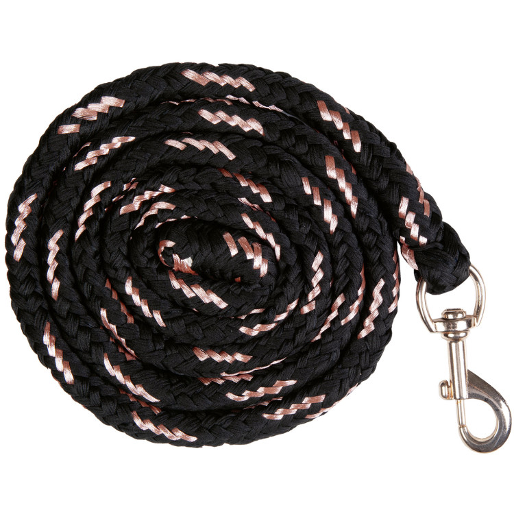 Lunga Rosegold con moschettone HKM
